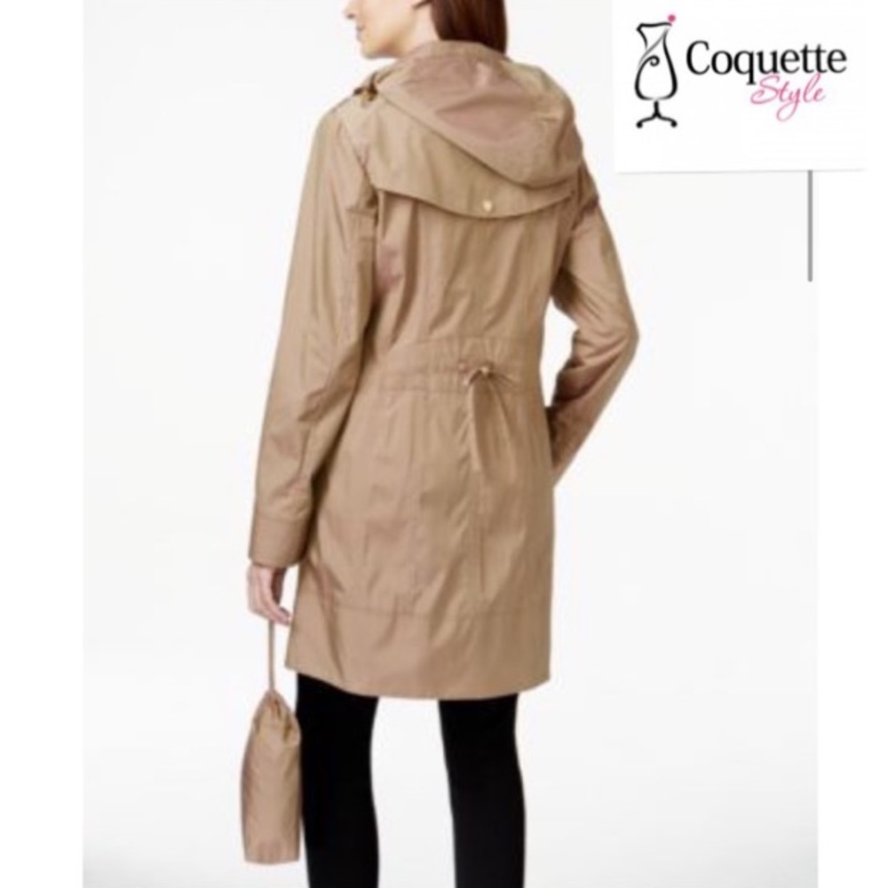 Cole Haan Packable Rain Jacket.